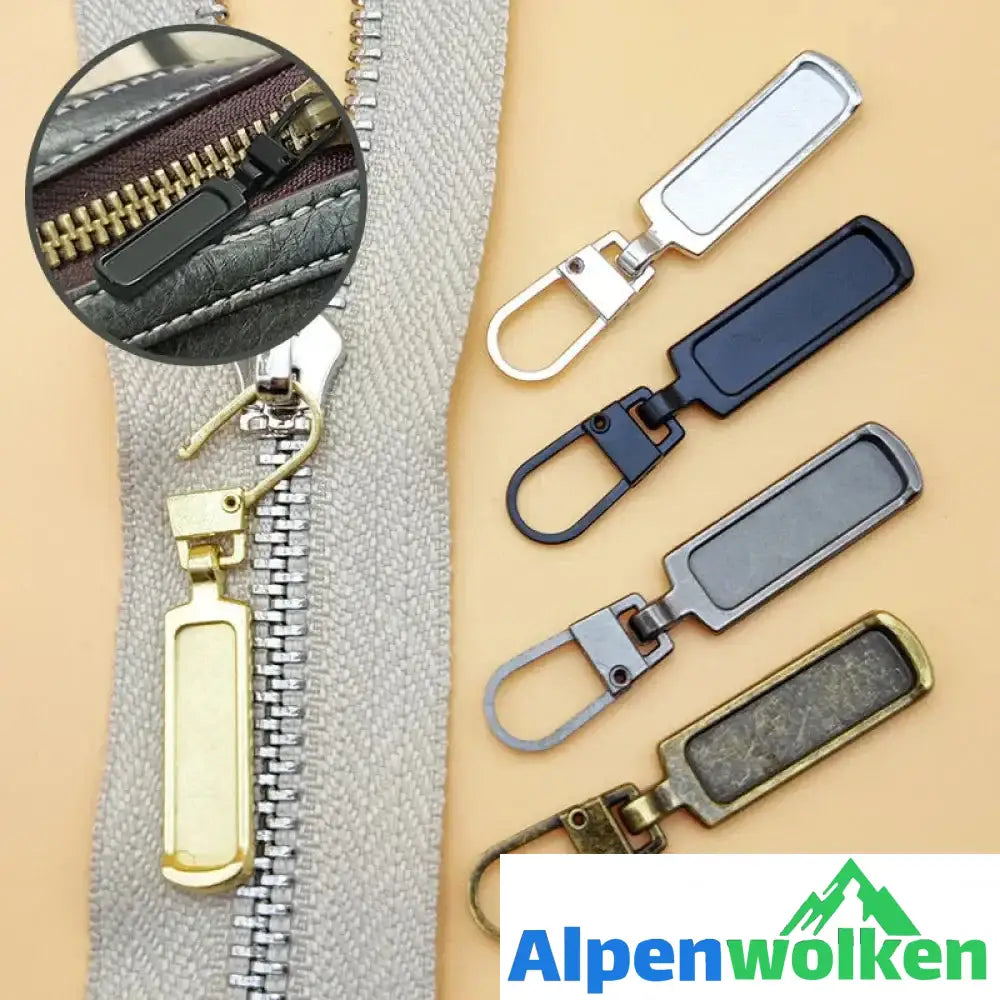 Alpenwolken - Werkzeugloser abnehmbarer stilvoller Reißverschluss (5 STÜCKE/PACKUNG)