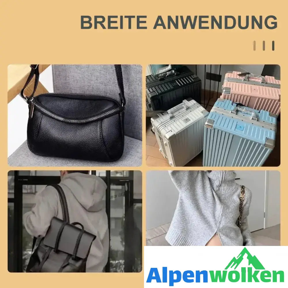 Alpenwolken - Werkzeugloser abnehmbarer stilvoller Reißverschluss (5 STÜCKE/PACKUNG)