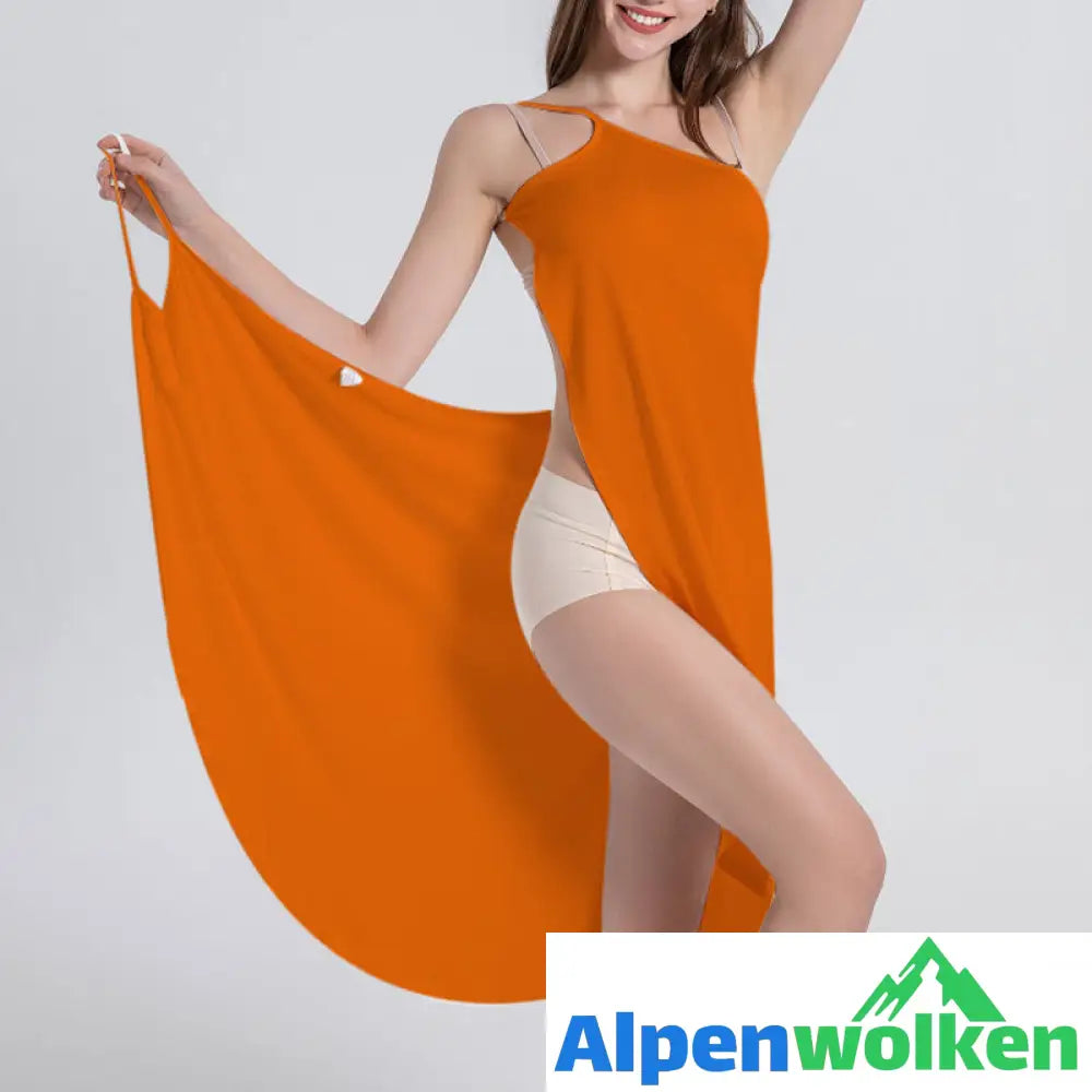 Alpenwolken - Wickelkleid für Damen