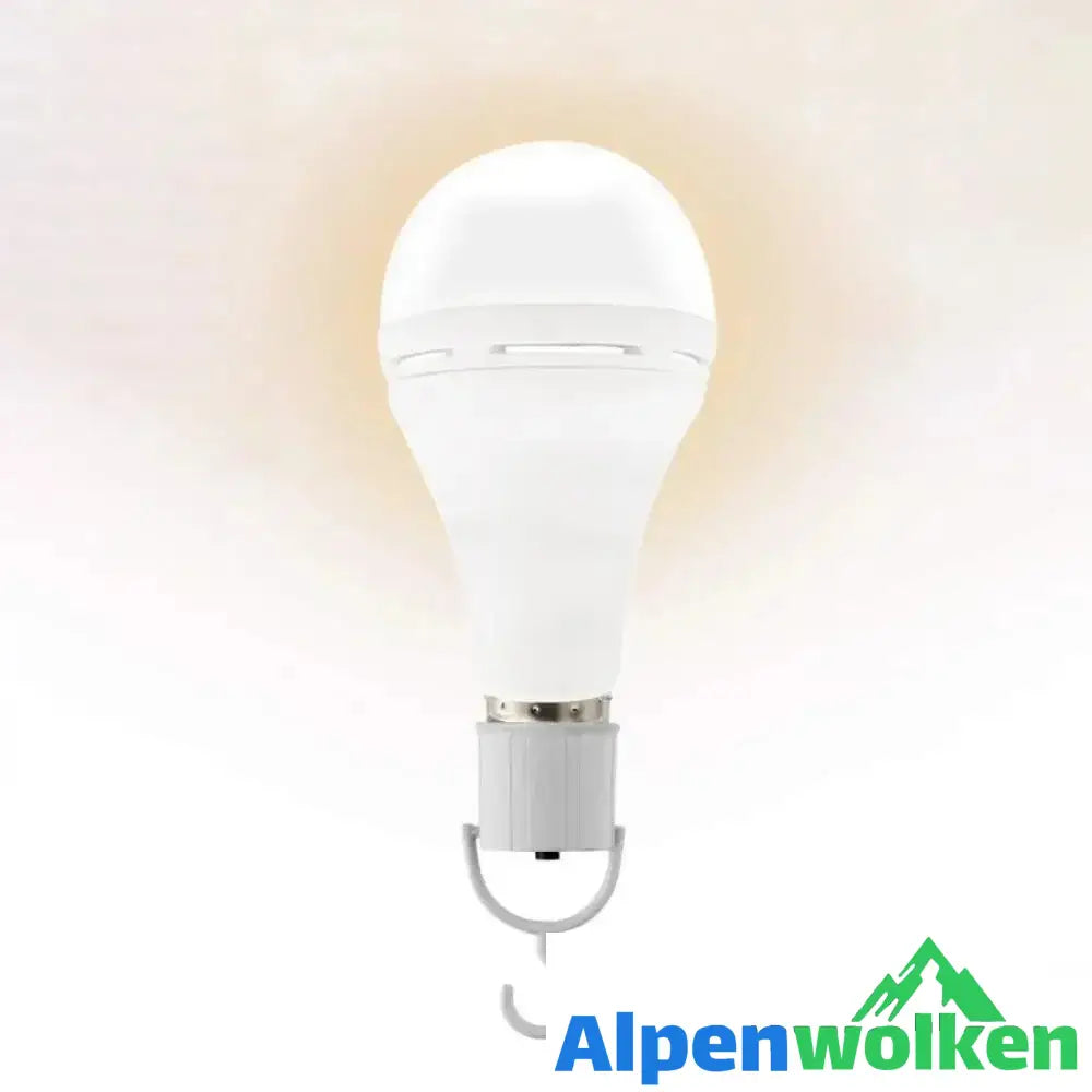 Alpenwolken - Wiederaufladbare Notfall-LED-Glühlampe