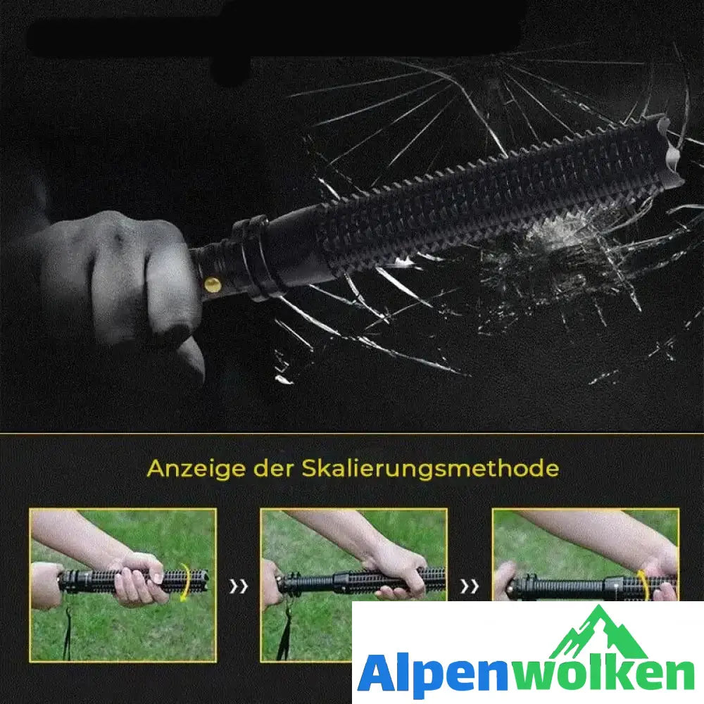 Alpenwolken - 🔦🔥Wiederaufladbare Taschenlampe zur Selbstverteidigung