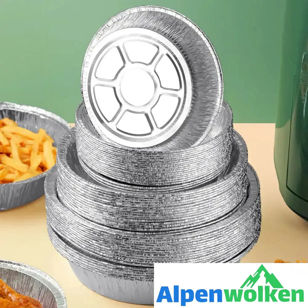 Alpenwolken - Wiederverwendbare Auskleidungen für Luftfritteusen aus Aluminiumfolie