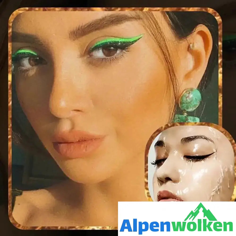 Alpenwolken - ✨Wiederverwendbare Eyeliner und Wimpernaufkleber✨