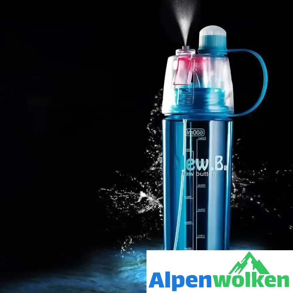 Alpenwolken - Wiederverwendbare Nebelwasserflasche