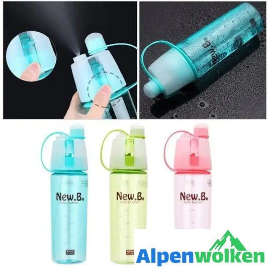 Alpenwolken - Wiederverwendbare Nebelwasserflasche