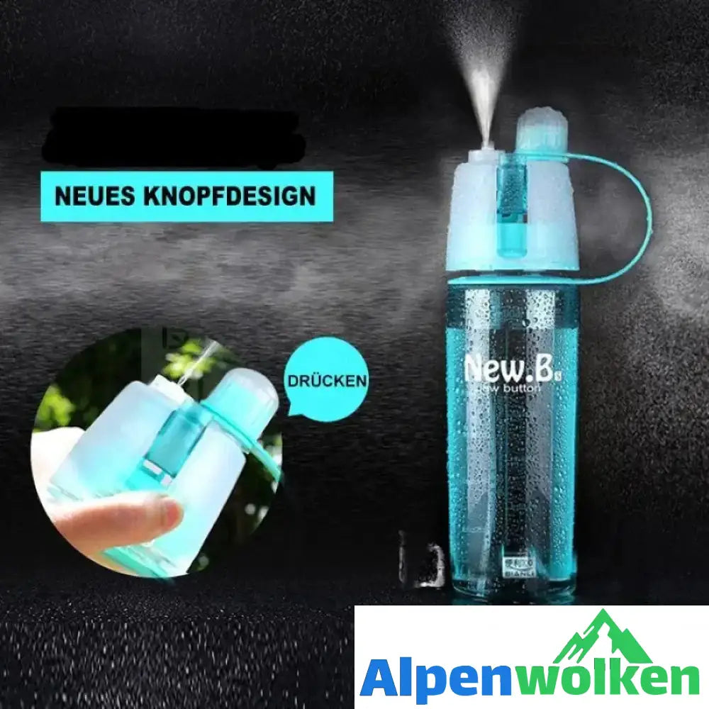 Alpenwolken - Wiederverwendbare Nebelwasserflasche