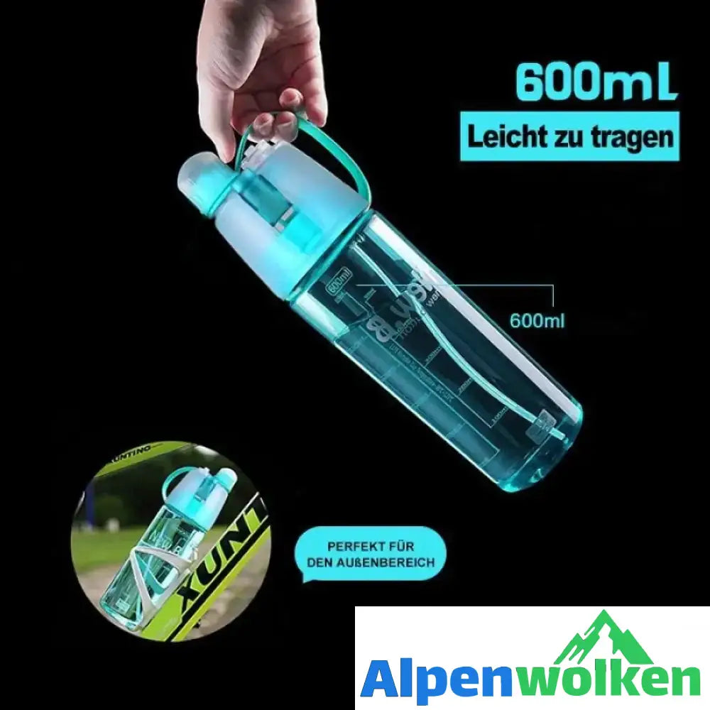 Alpenwolken - Wiederverwendbare Nebelwasserflasche