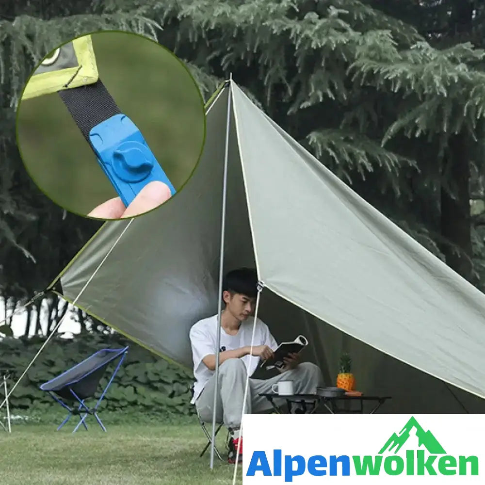 Alpenwolken - Wiederverwendbare Planenclips Markisenklemme (10 Stück)