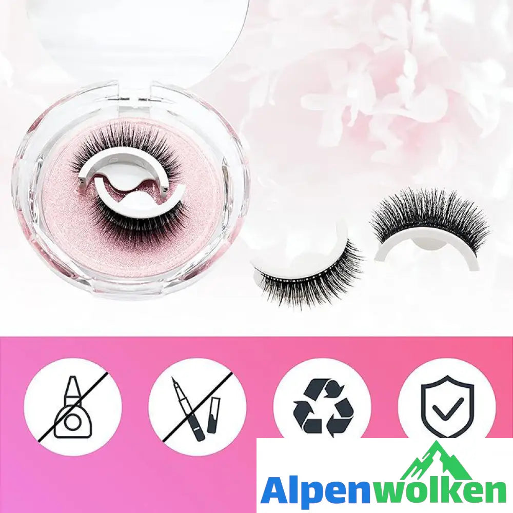 Alpenwolken - ✨Wiederverwendbare selbstklebende Wimpern