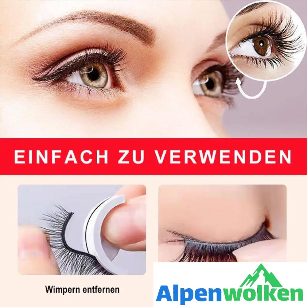 Alpenwolken - ✨Wiederverwendbare selbstklebende Wimpern