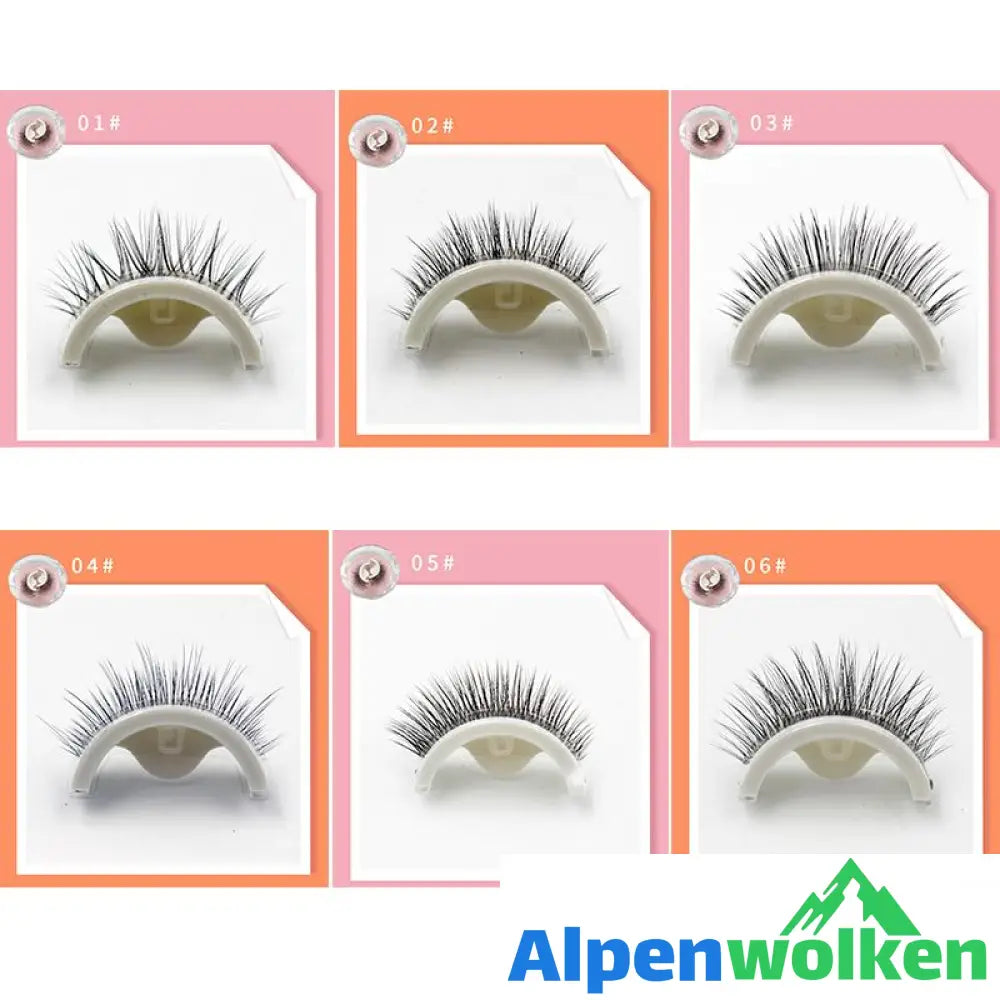 Alpenwolken - ✨Wiederverwendbare selbstklebende Wimpern