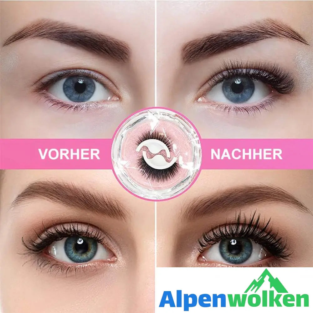 Alpenwolken - ✨Wiederverwendbare selbstklebende Wimpern