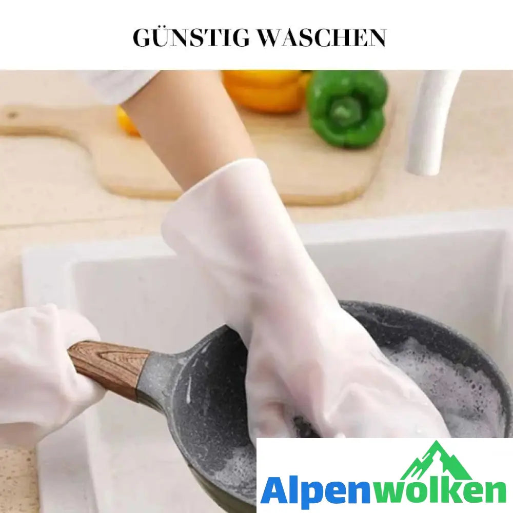 Alpenwolken - Wiederverwendbare Silikon-Zauberhandschuhe