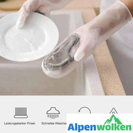 Alpenwolken - Wiederverwendbare Silikon-Zauberhandschuhe