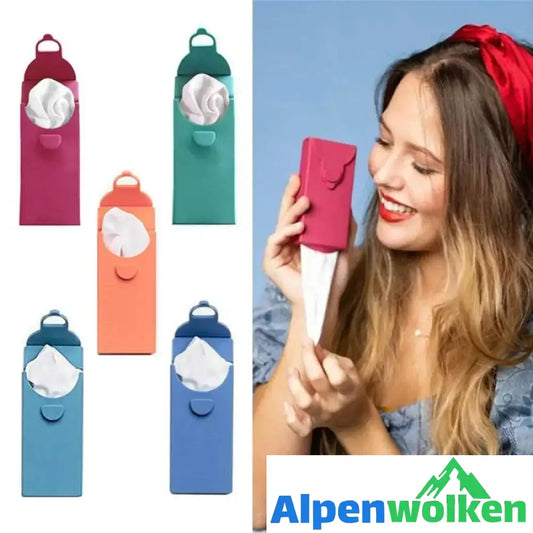 Alpenwolken - Wiederverwendbare Taschentücher Packung