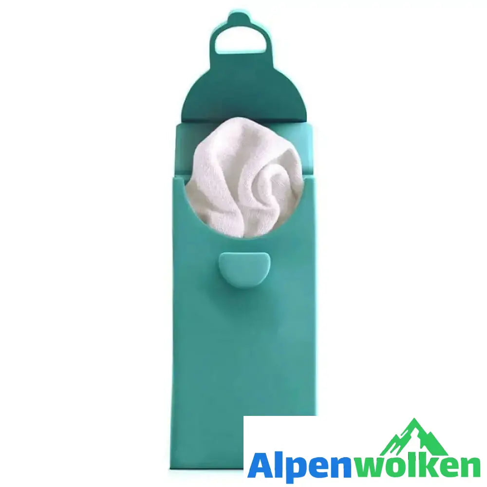 Alpenwolken - Wiederverwendbare Taschentücher Packung Grün