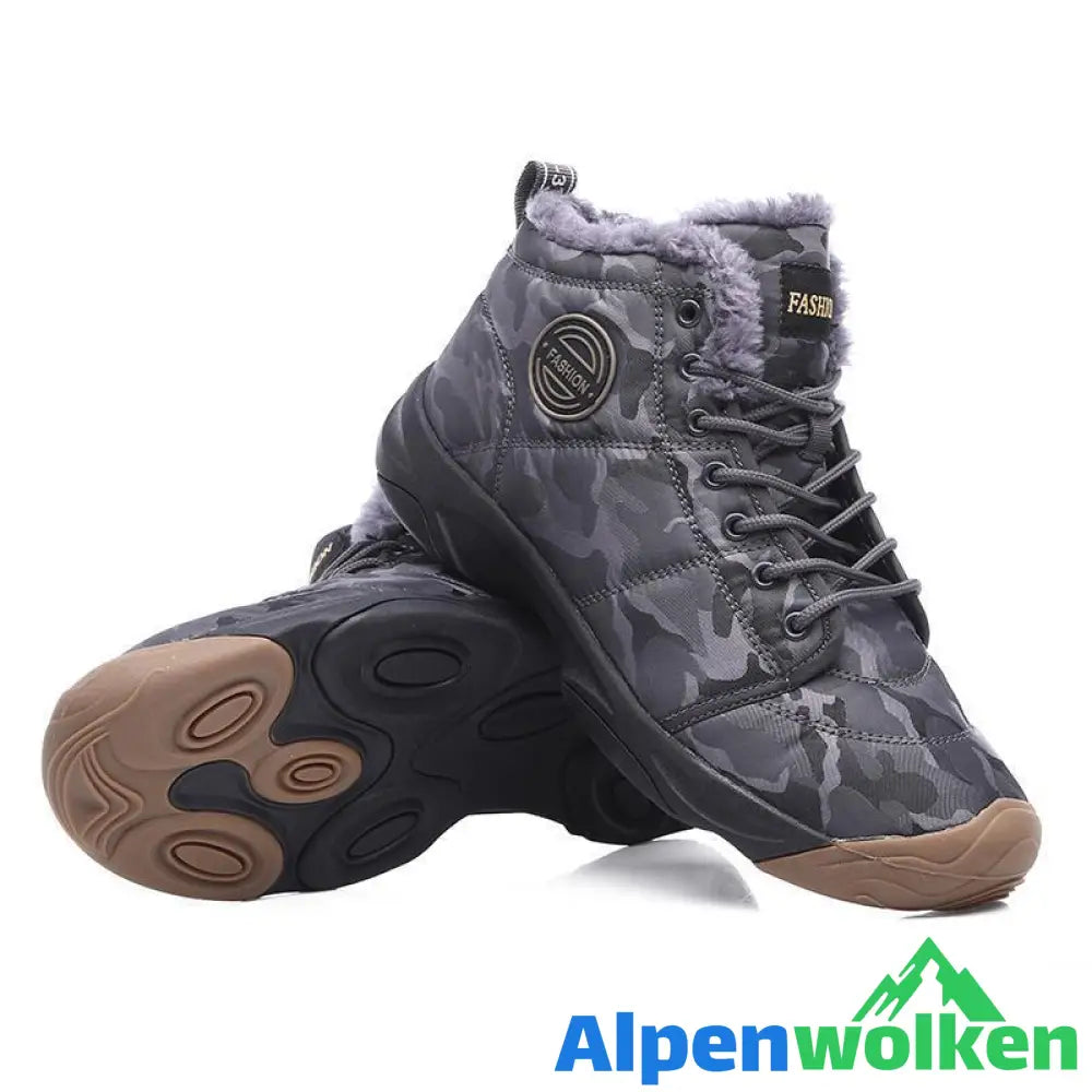 Alpenwolken - Wildleder rutschfeste Mode Baumwolle Schuhe