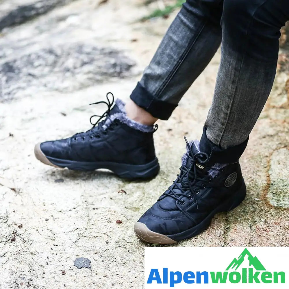 Alpenwolken - Wildleder rutschfeste Mode Baumwolle Schuhe