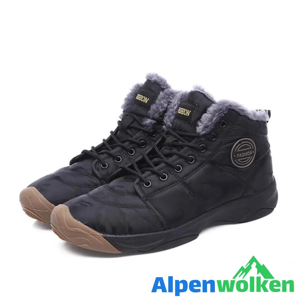 Alpenwolken - Wildleder rutschfeste Mode Baumwolle Schuhe