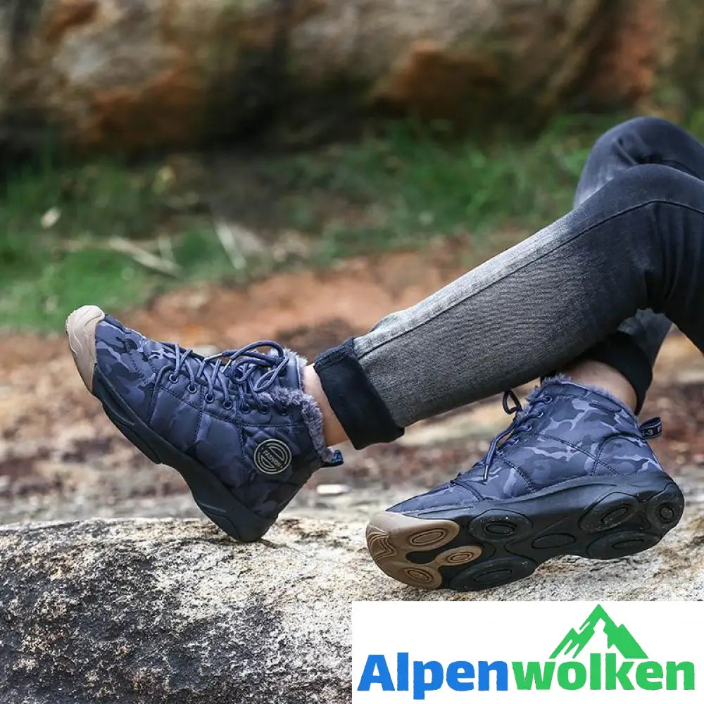 Alpenwolken - Wildleder rutschfeste Mode Baumwolle Schuhe