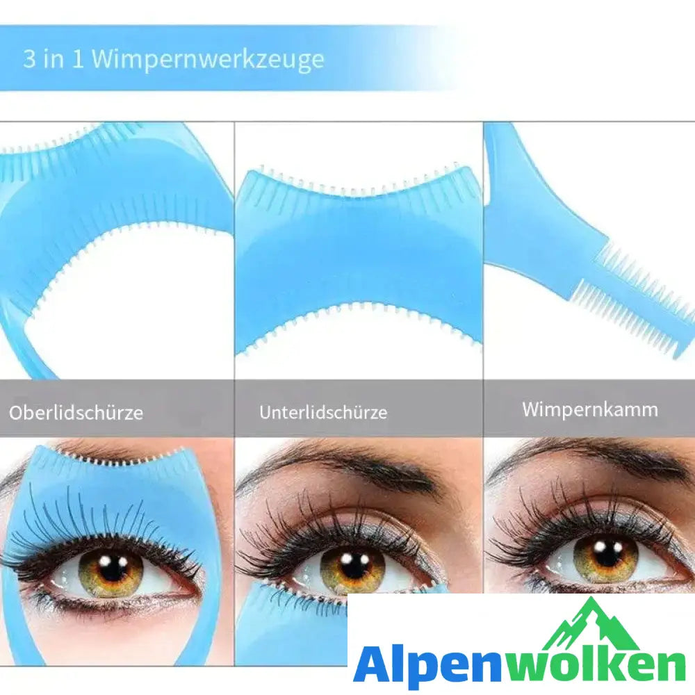 Alpenwolken - Wimpern Werkzeuge Mascara Shield Applikator Schutz