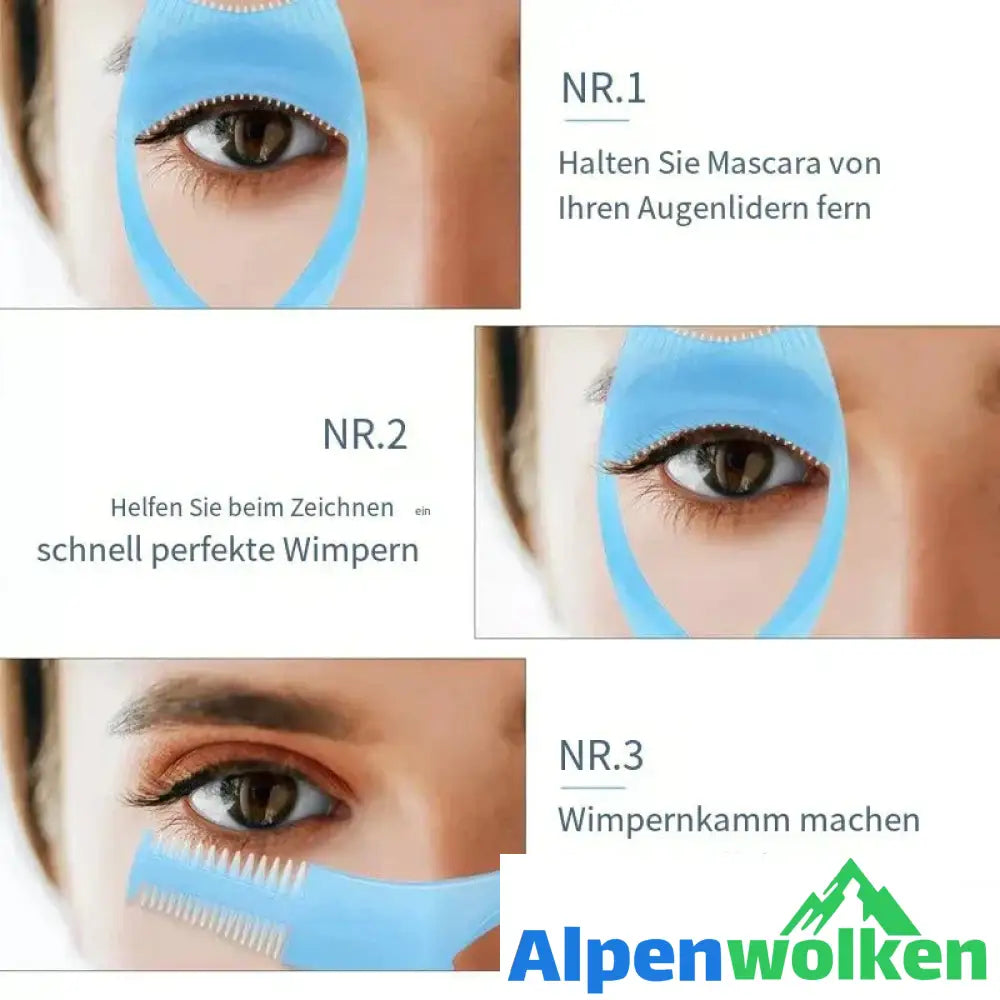 Alpenwolken - Wimpern Werkzeuge Mascara Shield Applikator Schutz