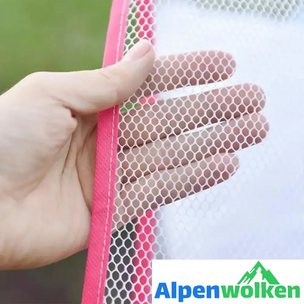 Alpenwolken - Winddichte Netztasche für Kissen oder Puppen 1 Schicht-pink