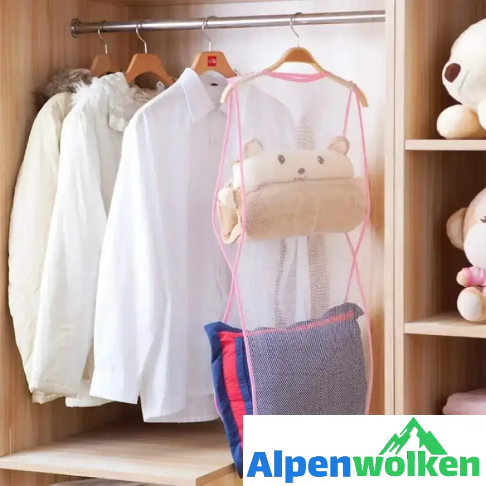 Alpenwolken - Winddichte Netztasche für Kissen oder Puppen