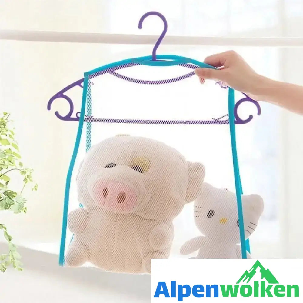 Alpenwolken - Winddichte Netztasche für Kissen oder Puppen