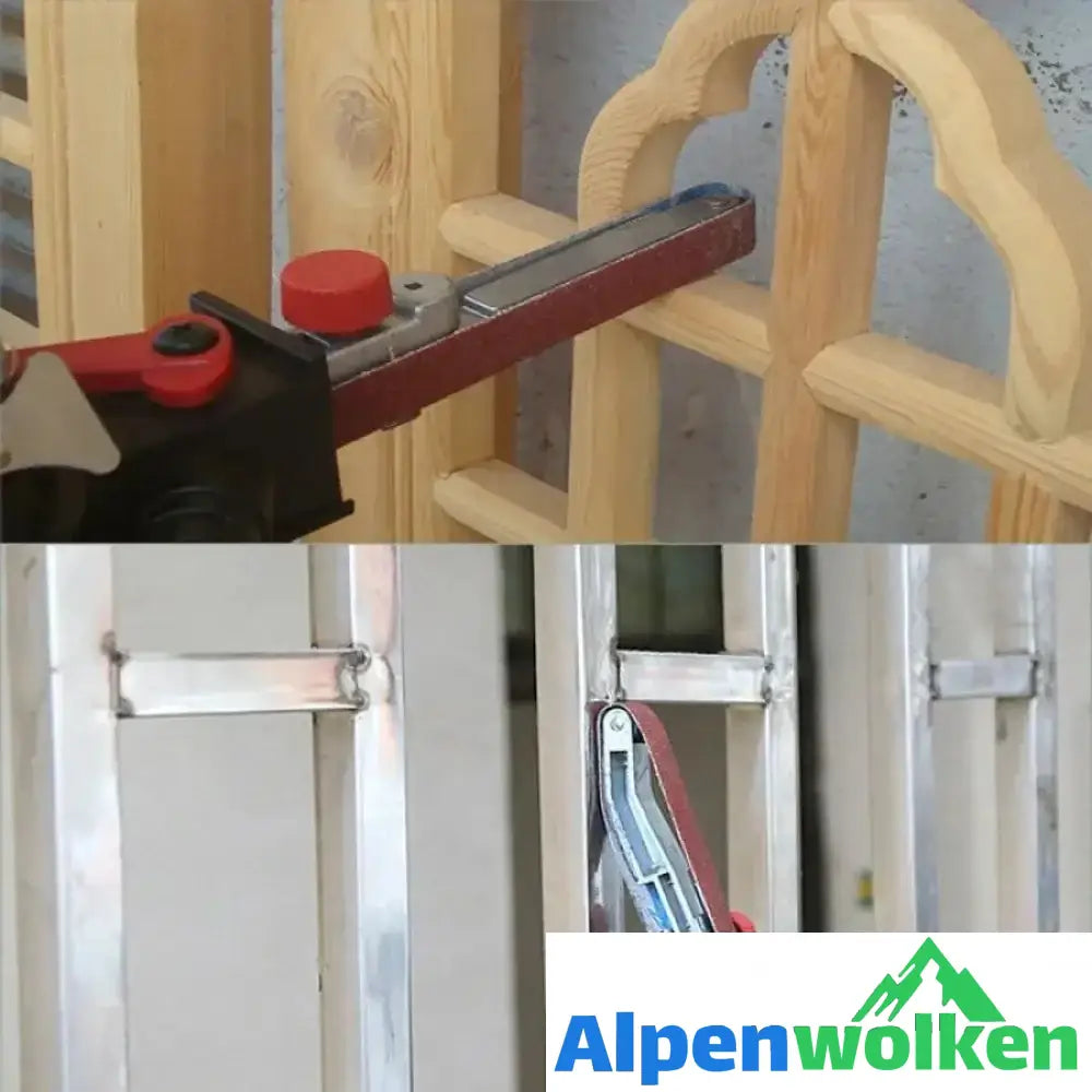 Alpenwolken - Winkelschleifer Conversion Belt Polishing Kit