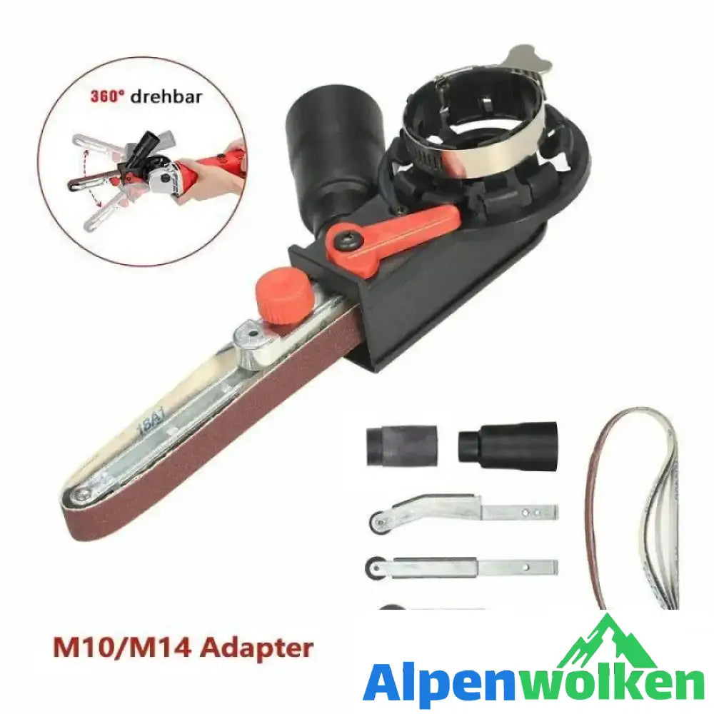 Alpenwolken - Winkelschleifer Conversion Belt Polishing Kit