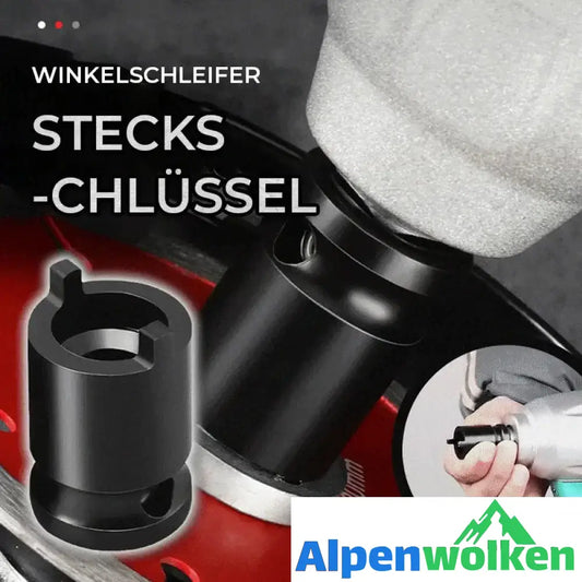 Alpenwolken - Winkelschleifer-Steckschlüssel