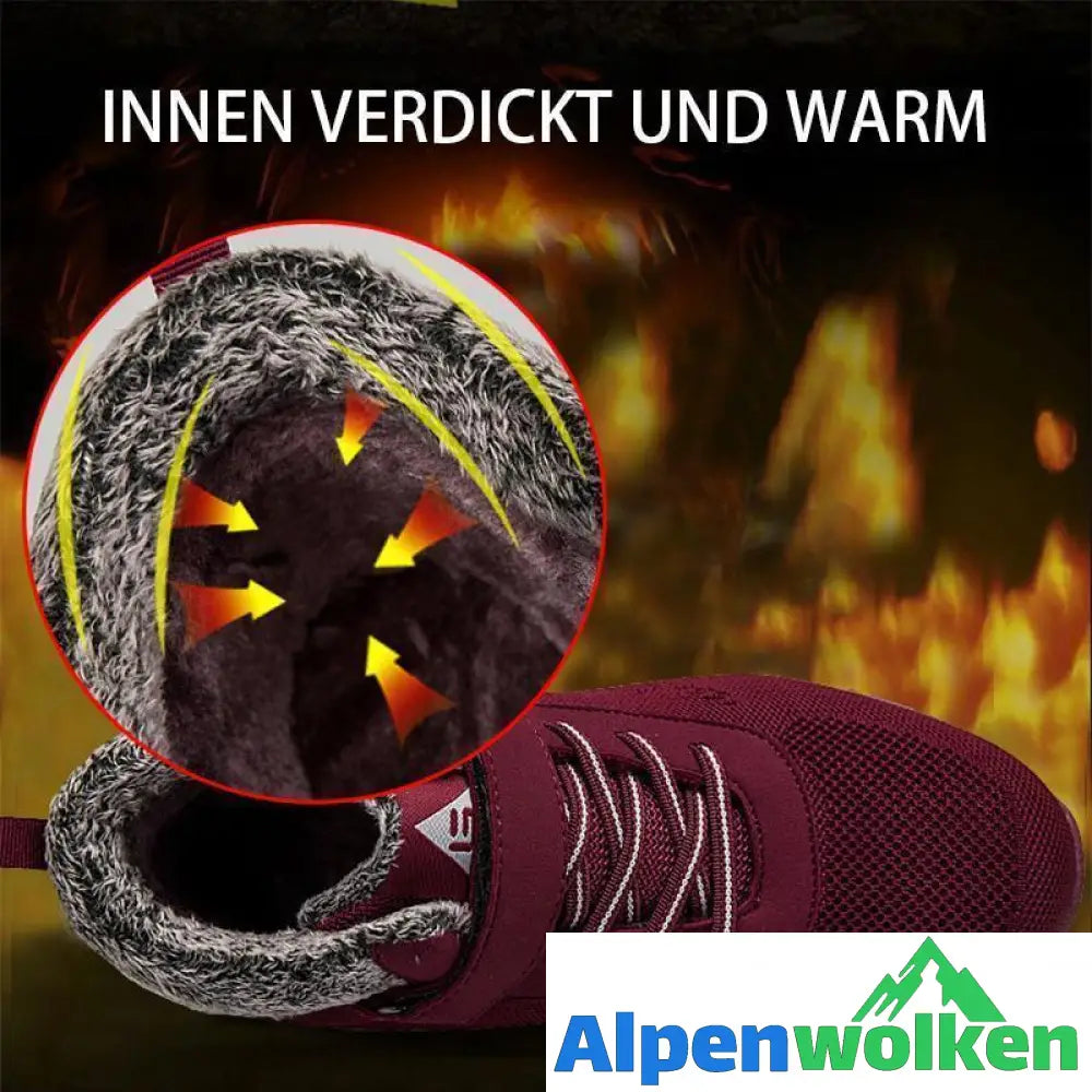 Alpenwolken - Winter Schneebeständige Wanderschuhe