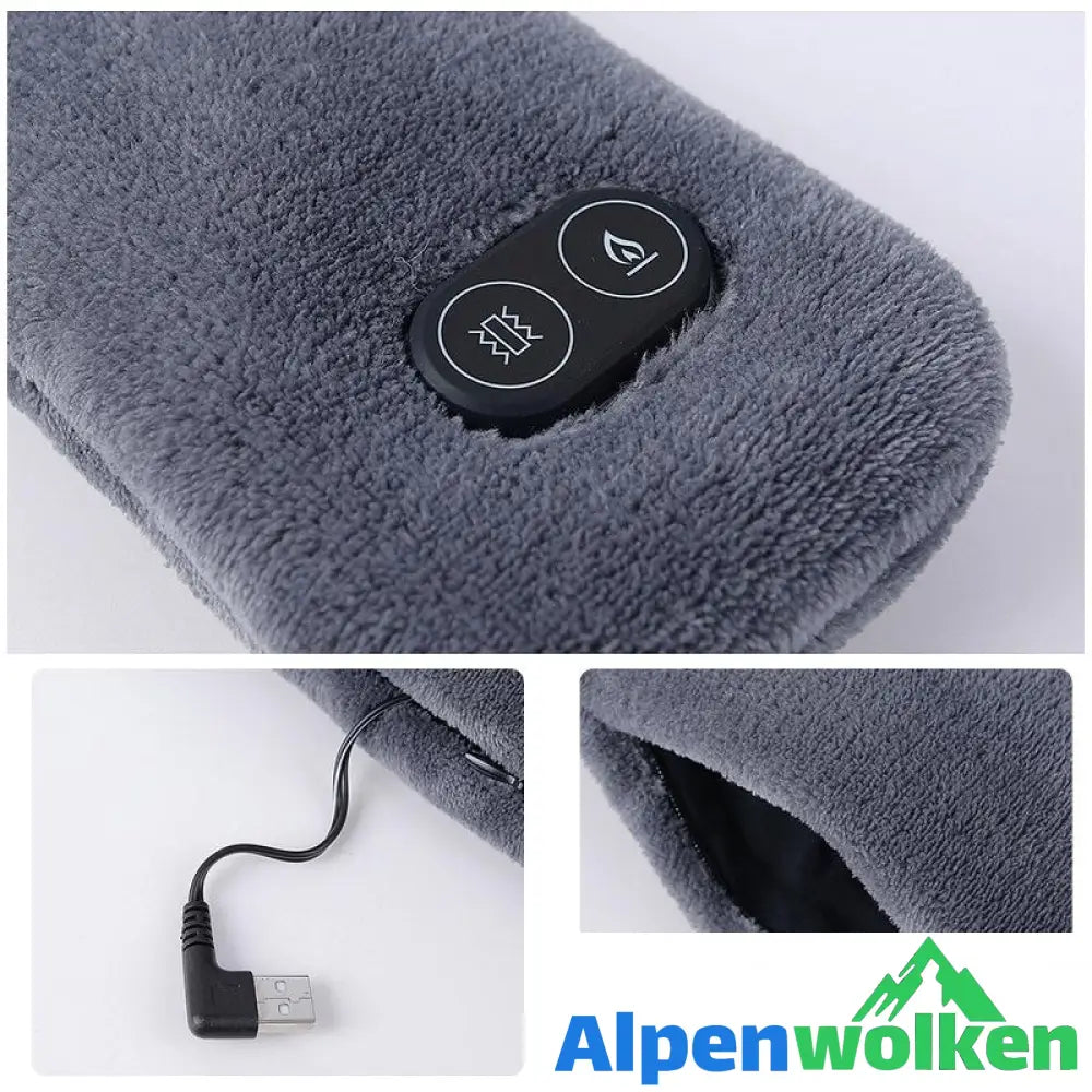 Alpenwolken - Winter-USB-Heizungsschal