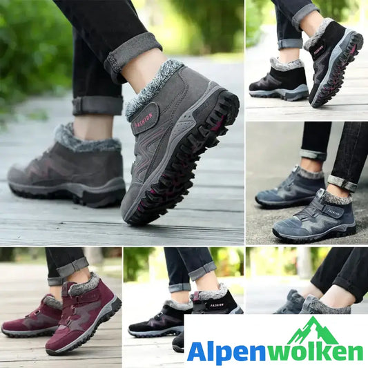 Alpenwolken - Winter Warme Pelzfutter Schneeschuhe