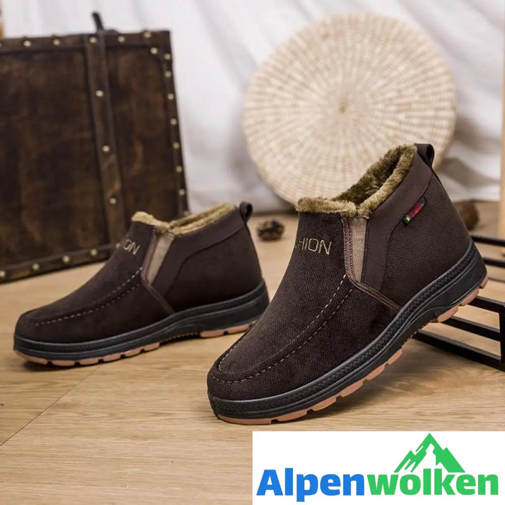 Alpenwolken - Winter Warme verschleißfeste Schuhe