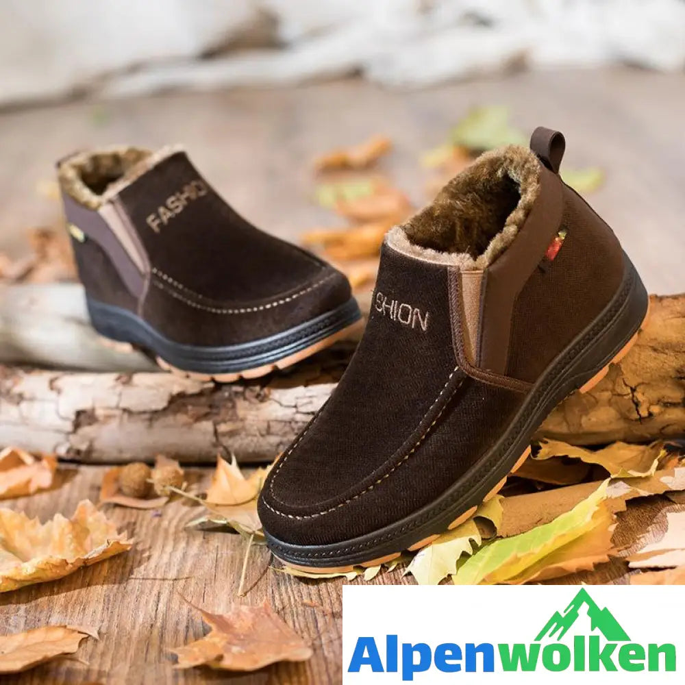 Alpenwolken - Winter Warme verschleißfeste Schuhe