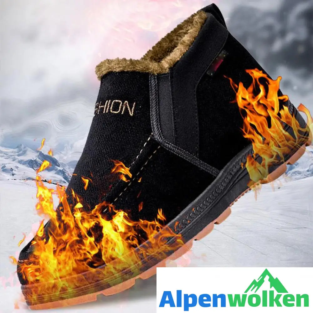 Alpenwolken - Winter Warme verschleißfeste Schuhe