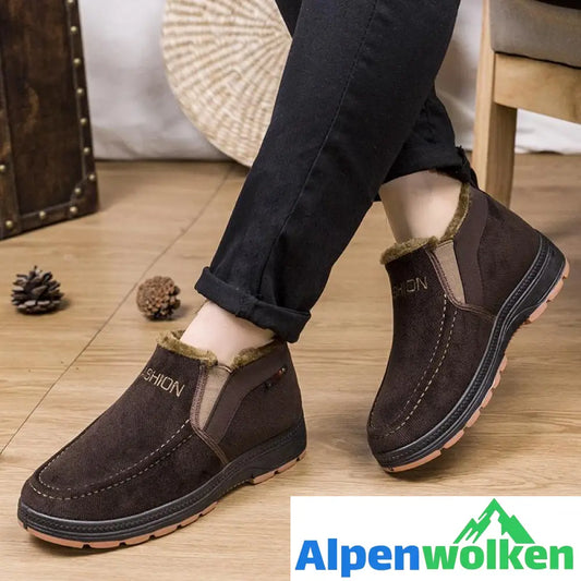 Alpenwolken - Winter Warme verschleißfeste Schuhe