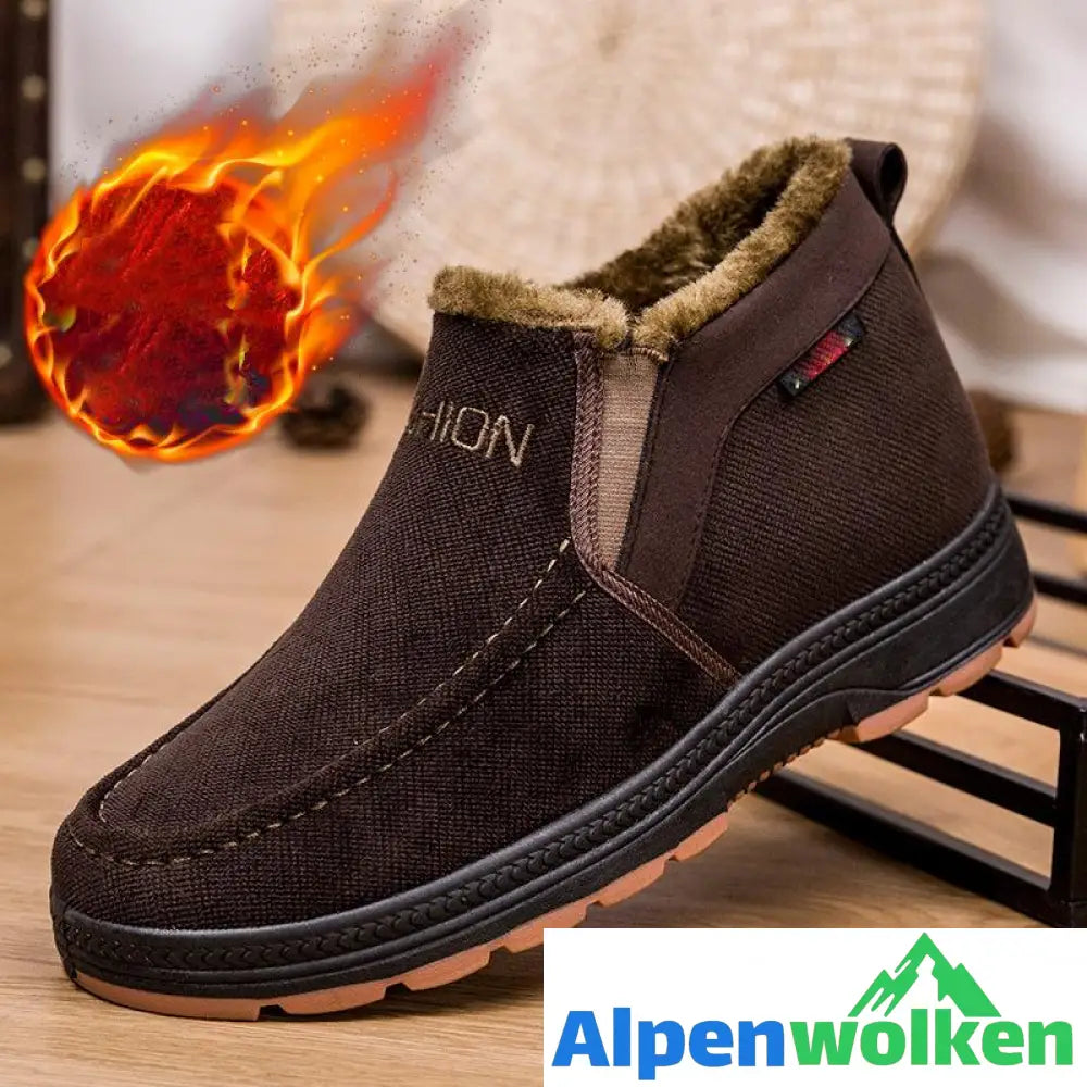 Alpenwolken - Winter Warme verschleißfeste Schuhe