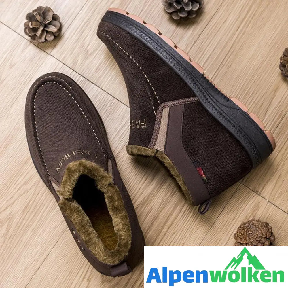 Alpenwolken - Winter Warme verschleißfeste Schuhe