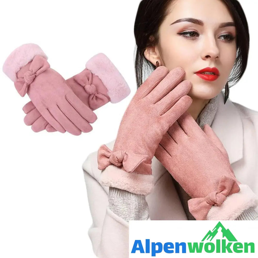 Alpenwolken - Winter winddichte Touchscreen Handschuhe