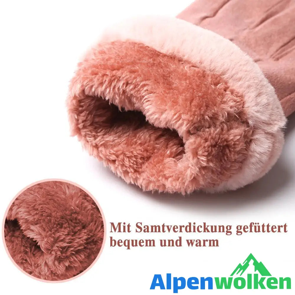 Alpenwolken - Winter winddichte Touchscreen Handschuhe