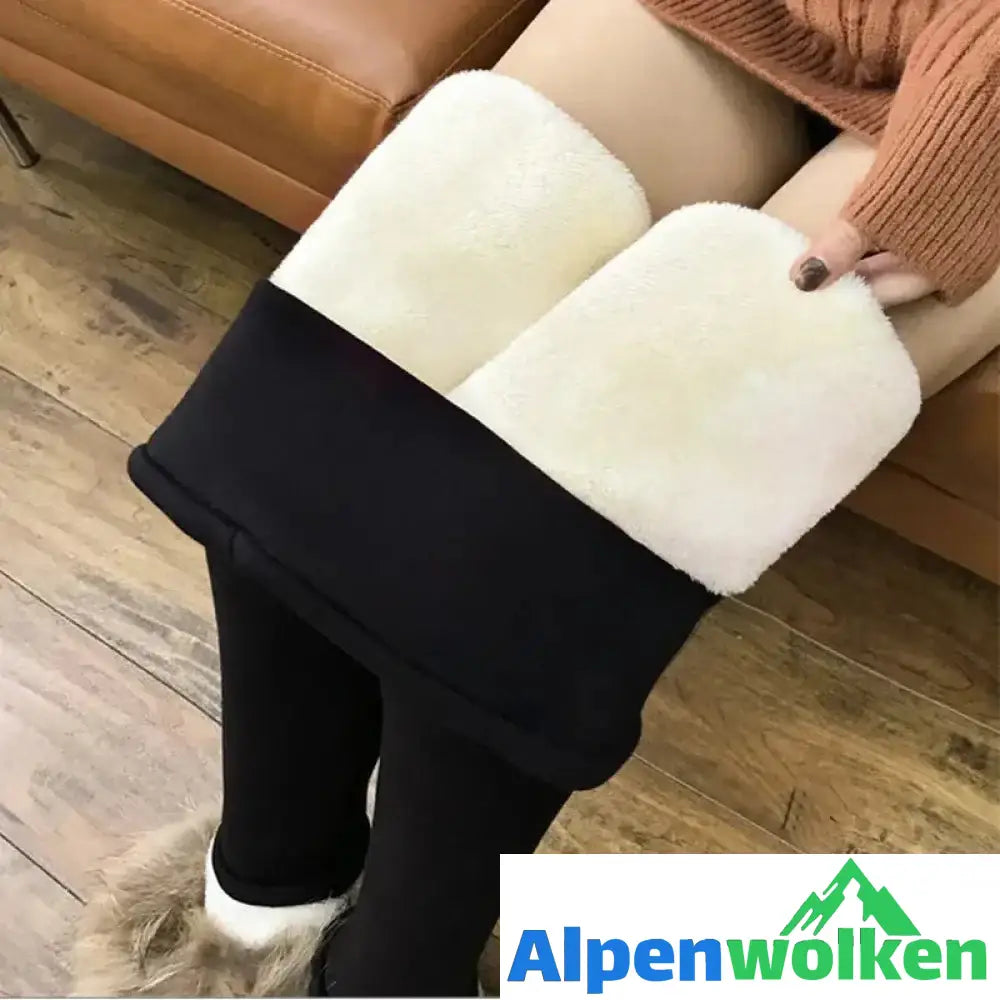 Alpenwolken - Winterleggings aus Lammsamt