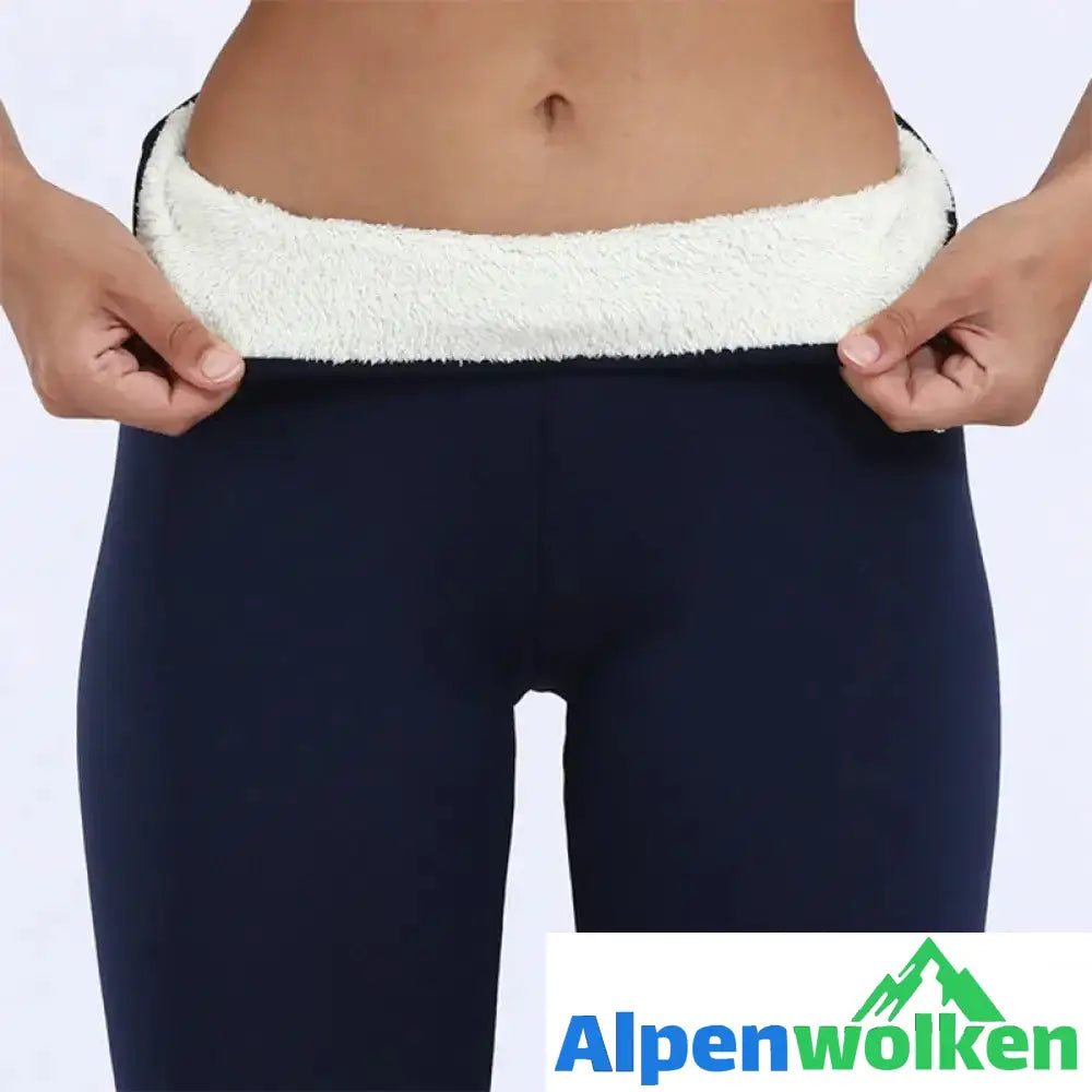 Alpenwolken - Winterleggings aus Lammsamt