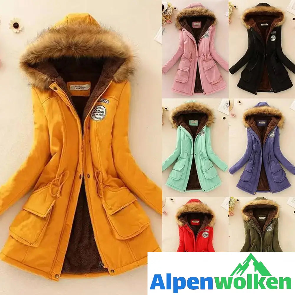 Alpenwolken - Winterparka für Damen