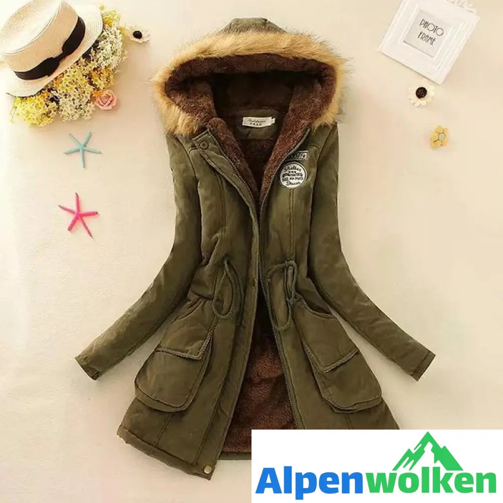 Alpenwolken - Winterparka für Damen