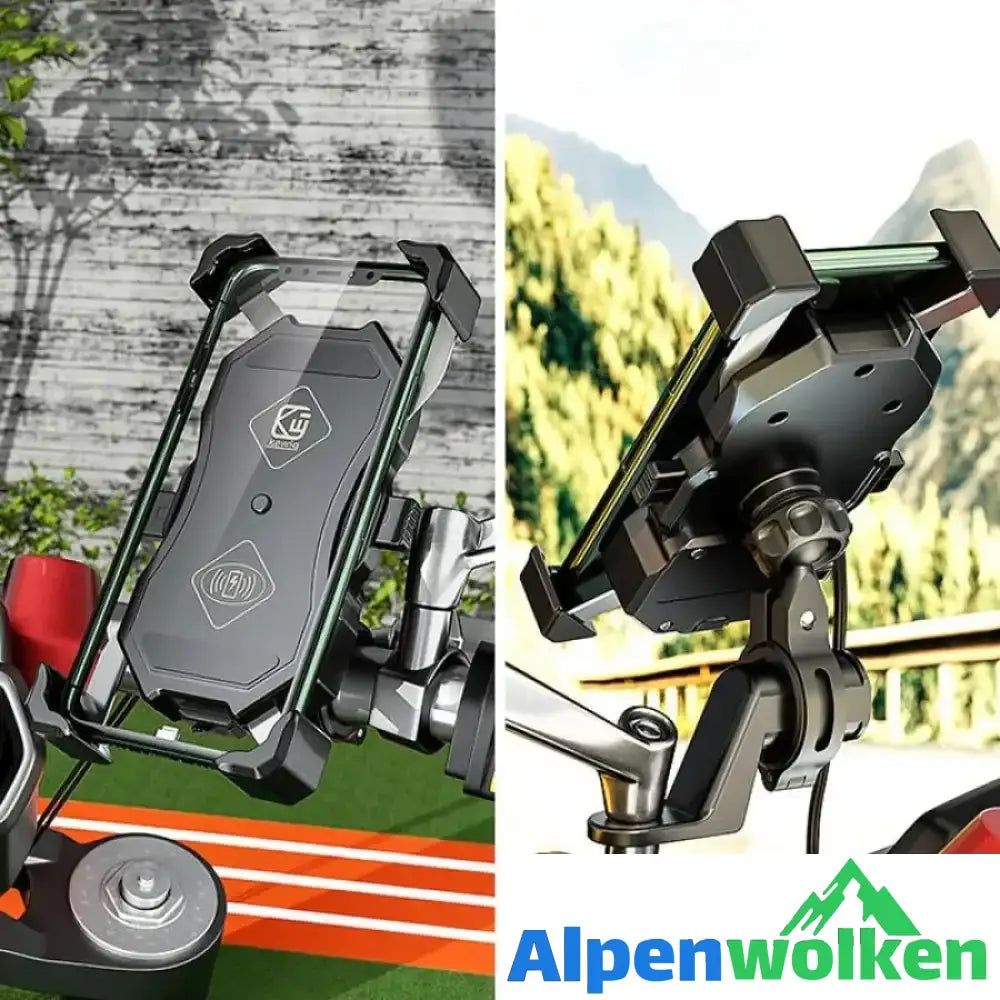 Alpenwolken - Wireless-Ladegerät in Motorrad