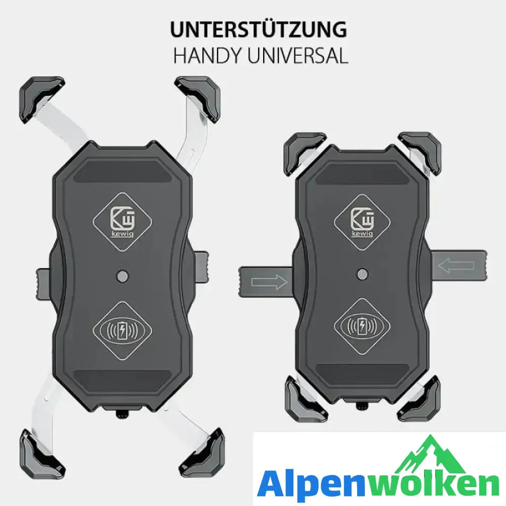 Alpenwolken - Wireless-Ladegerät in Motorrad