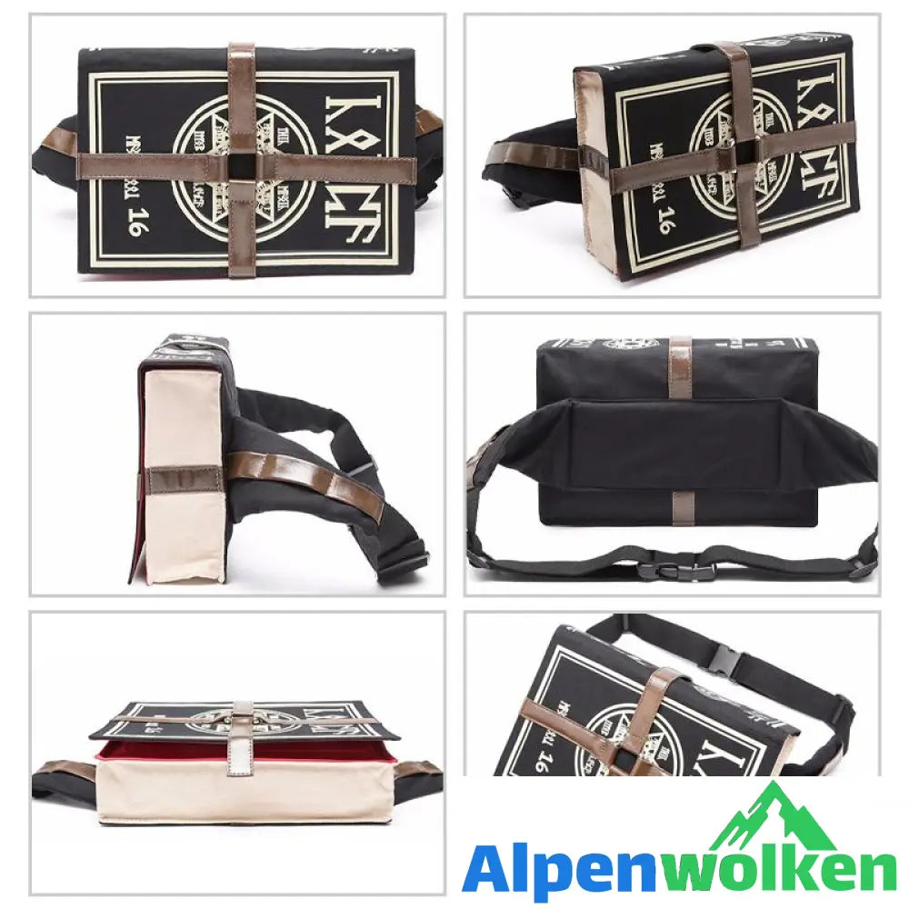 Alpenwolken - Zauberbuch Segeltuch Tasche